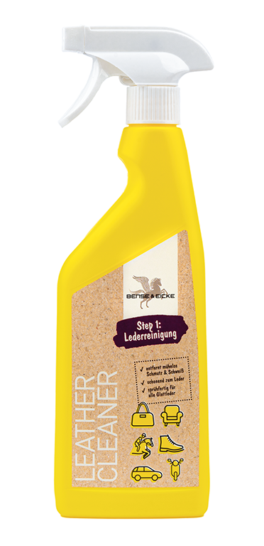 Bense & Eicke Leather Cleaner - Step 1